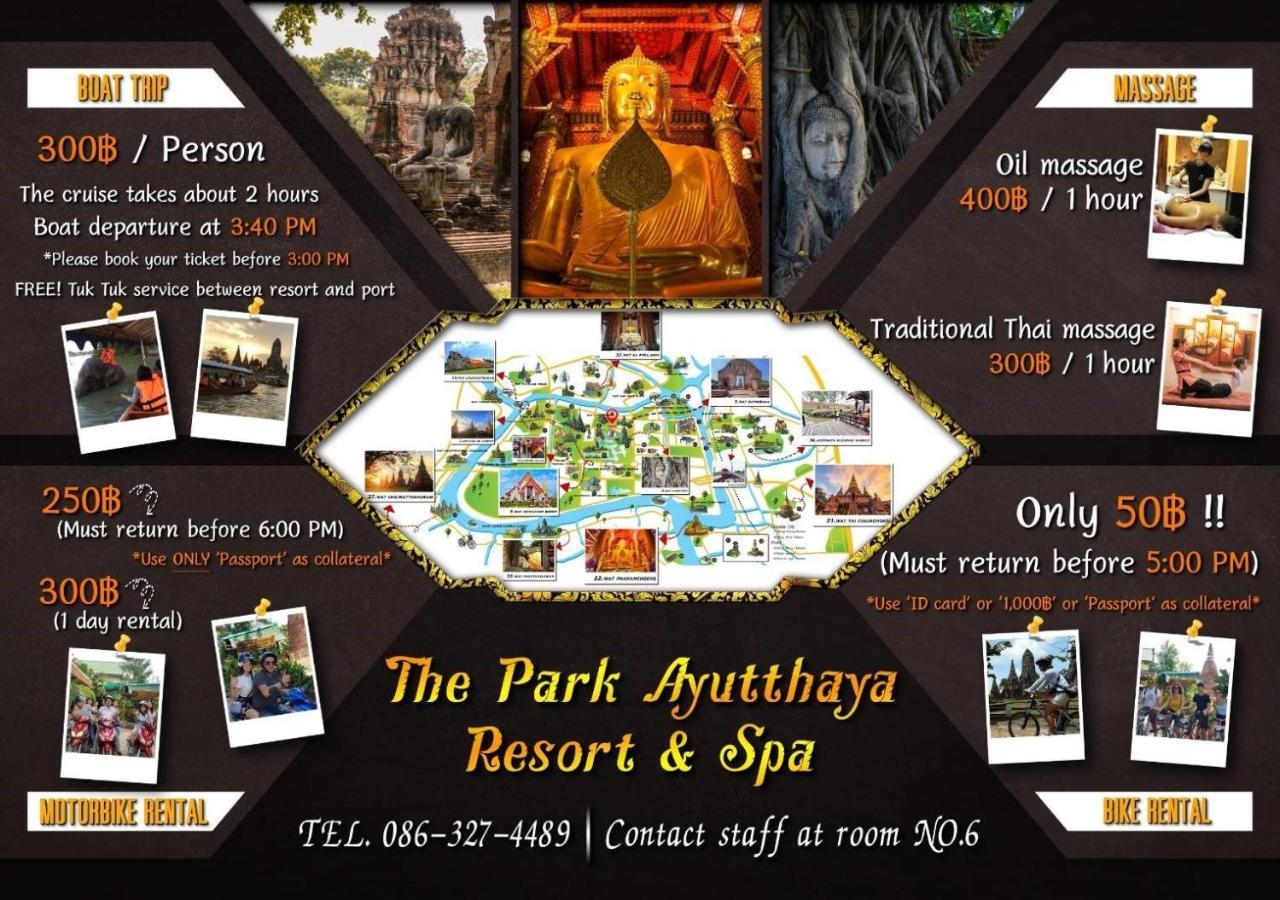 The Park Ayutthaya Resort And Spa Kültér fotó